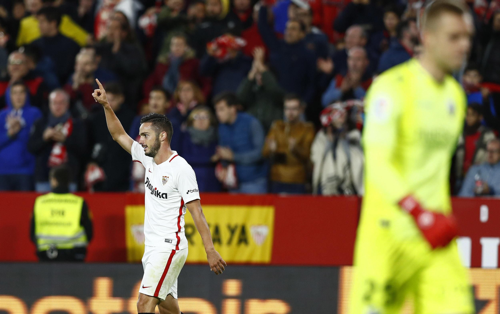 El Sevilla-Huesca, en imágenes