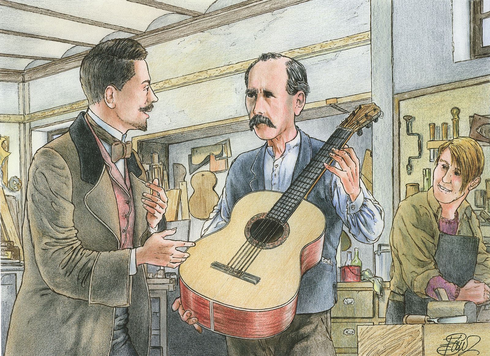 Los albores de la guitarra flamenca