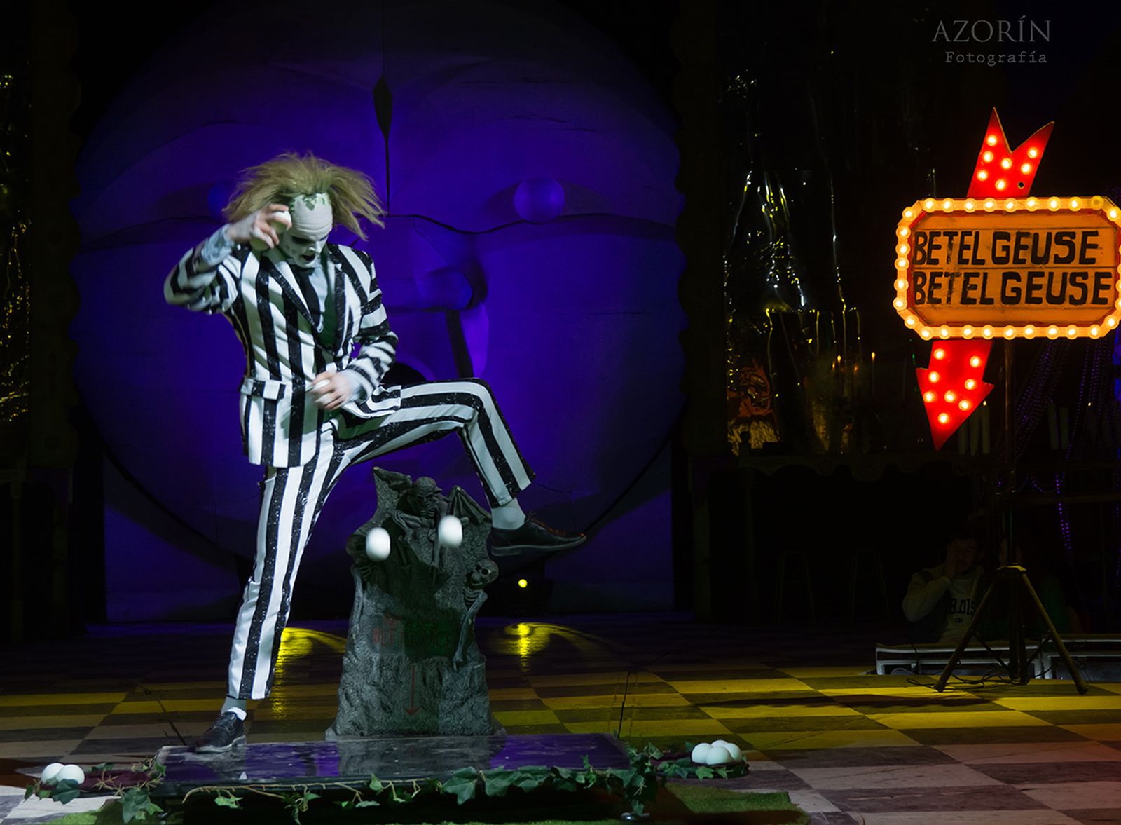 El personaje de Bitelchus en un momento de 'El Circo encantado'