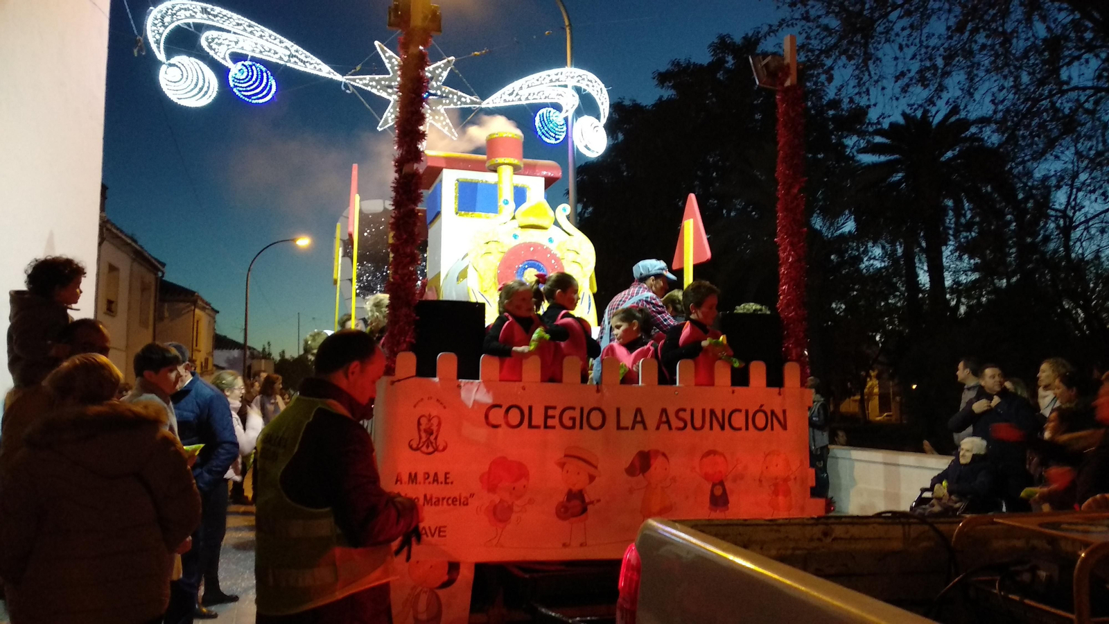 La visita de los Reyes Magos a la provincia