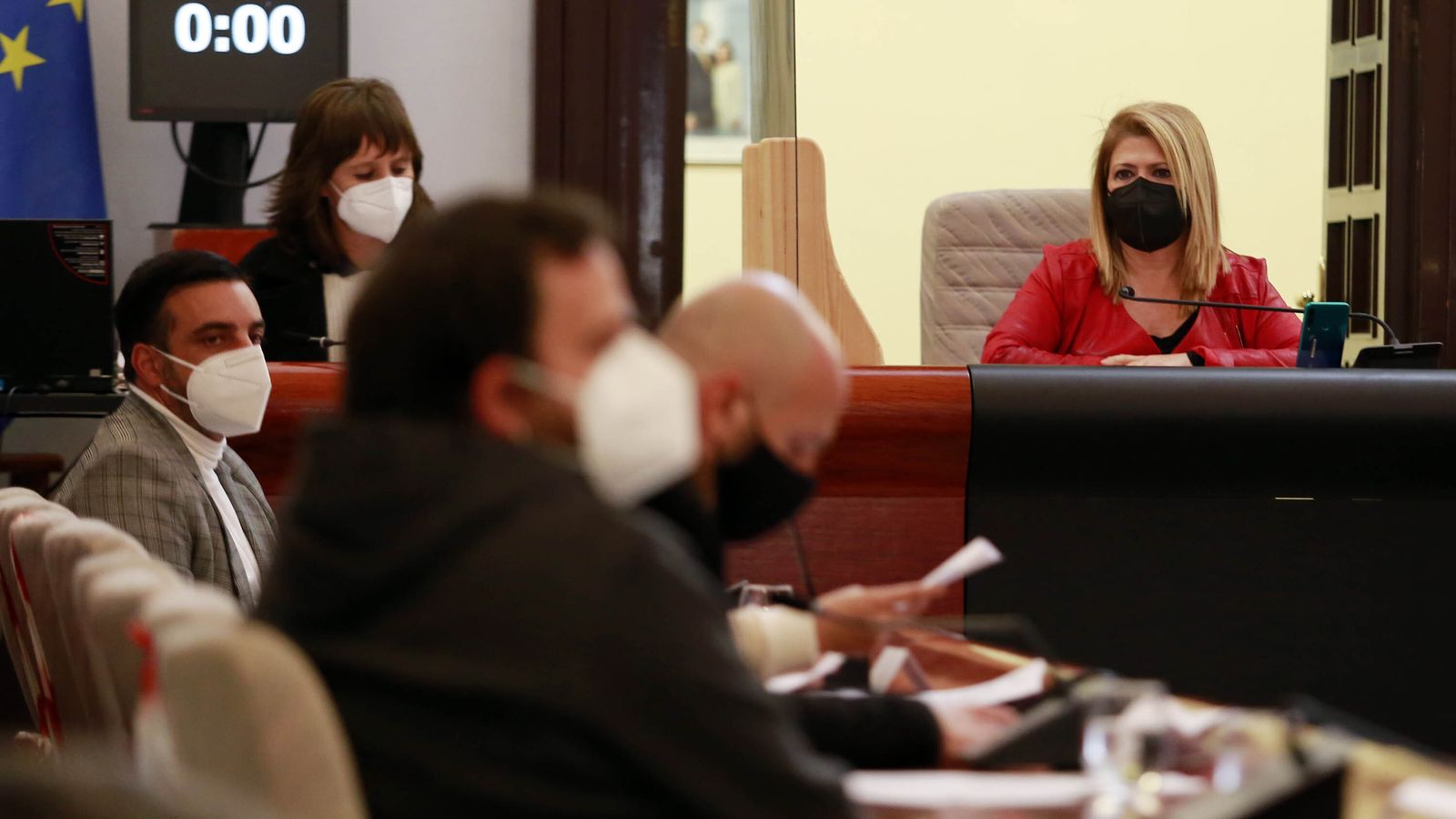 Una imagen del pleno municipal.