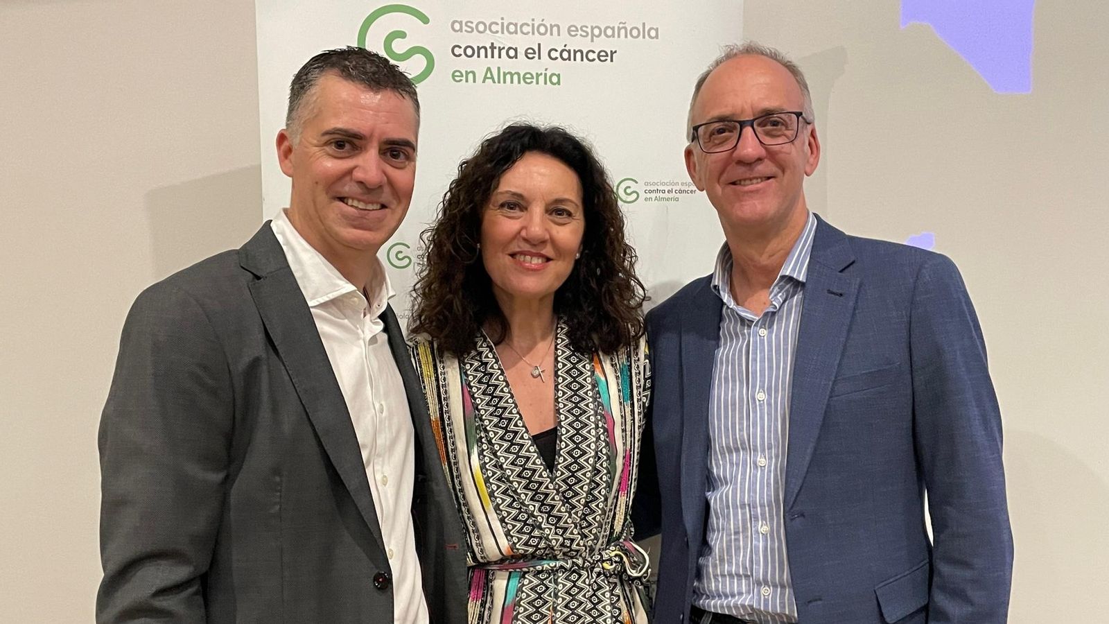 Manuel Ferrer, Magdalena Cantero y Ángel Reina