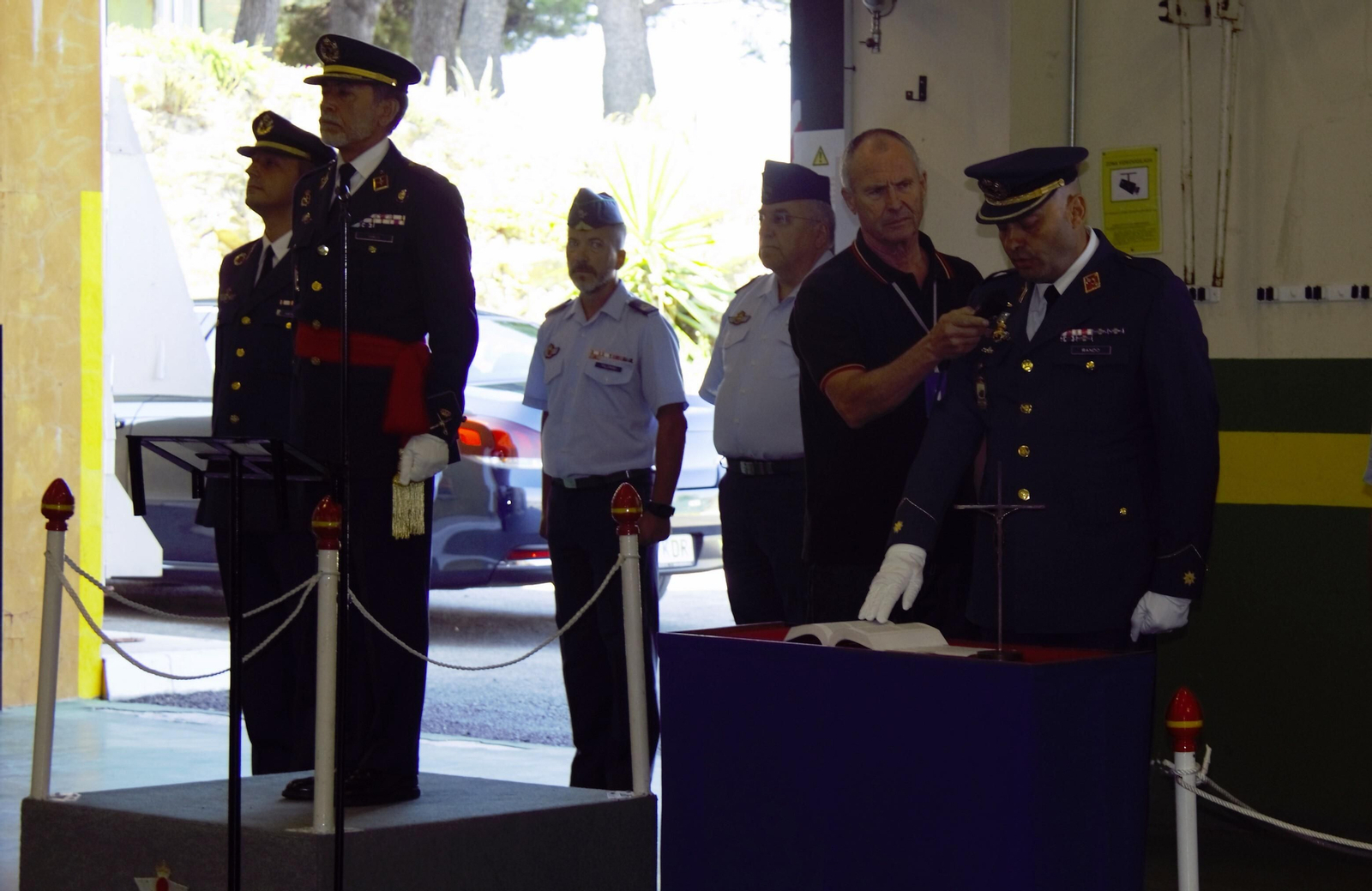 El comandante Rando Guirado toma posesión como Jefe del EVA 9 en Motril
