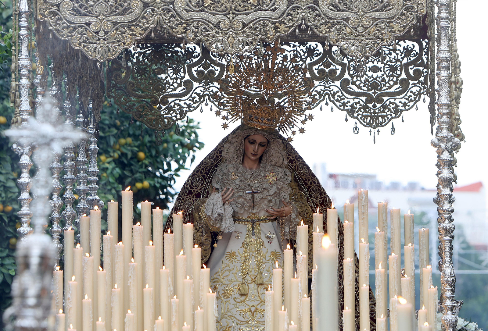 Salida extraordinaria de la Virgen del Patrocinio