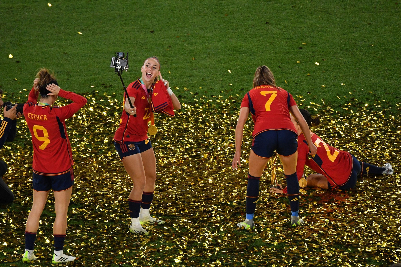 Fotos de la final femenina del Mundial entre España e Inglaterra