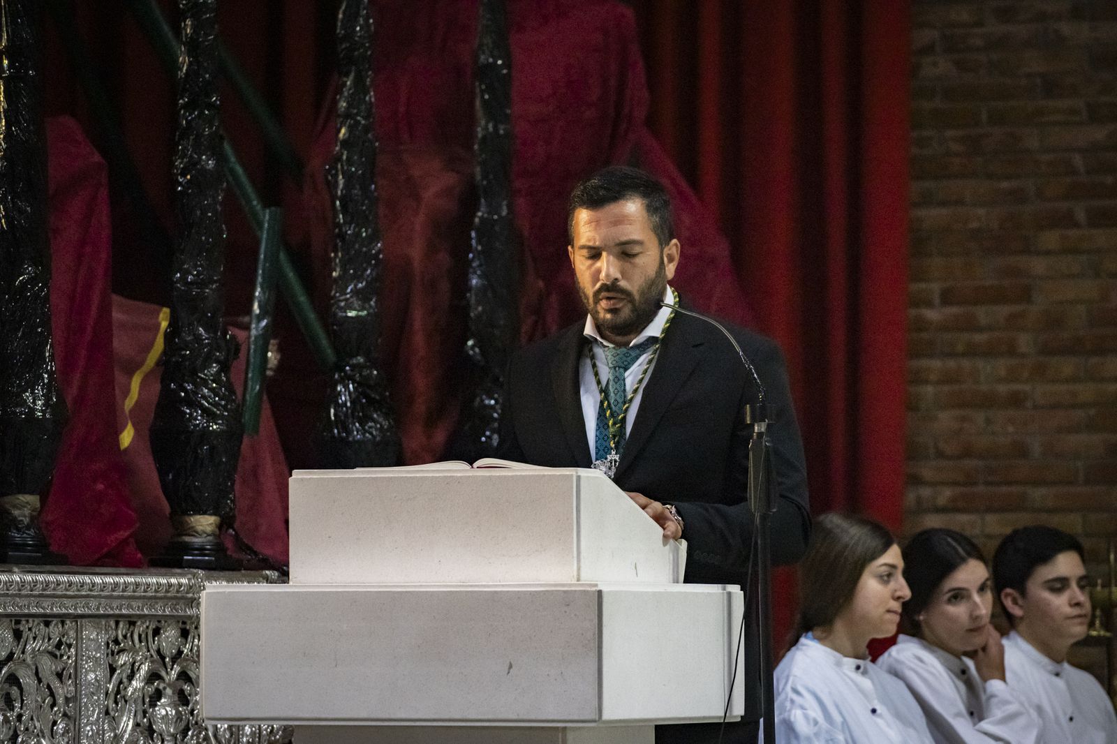 Así ha sido la bendición del Señor de Humildad, de la Agrupación Parroquial de Barbadillo