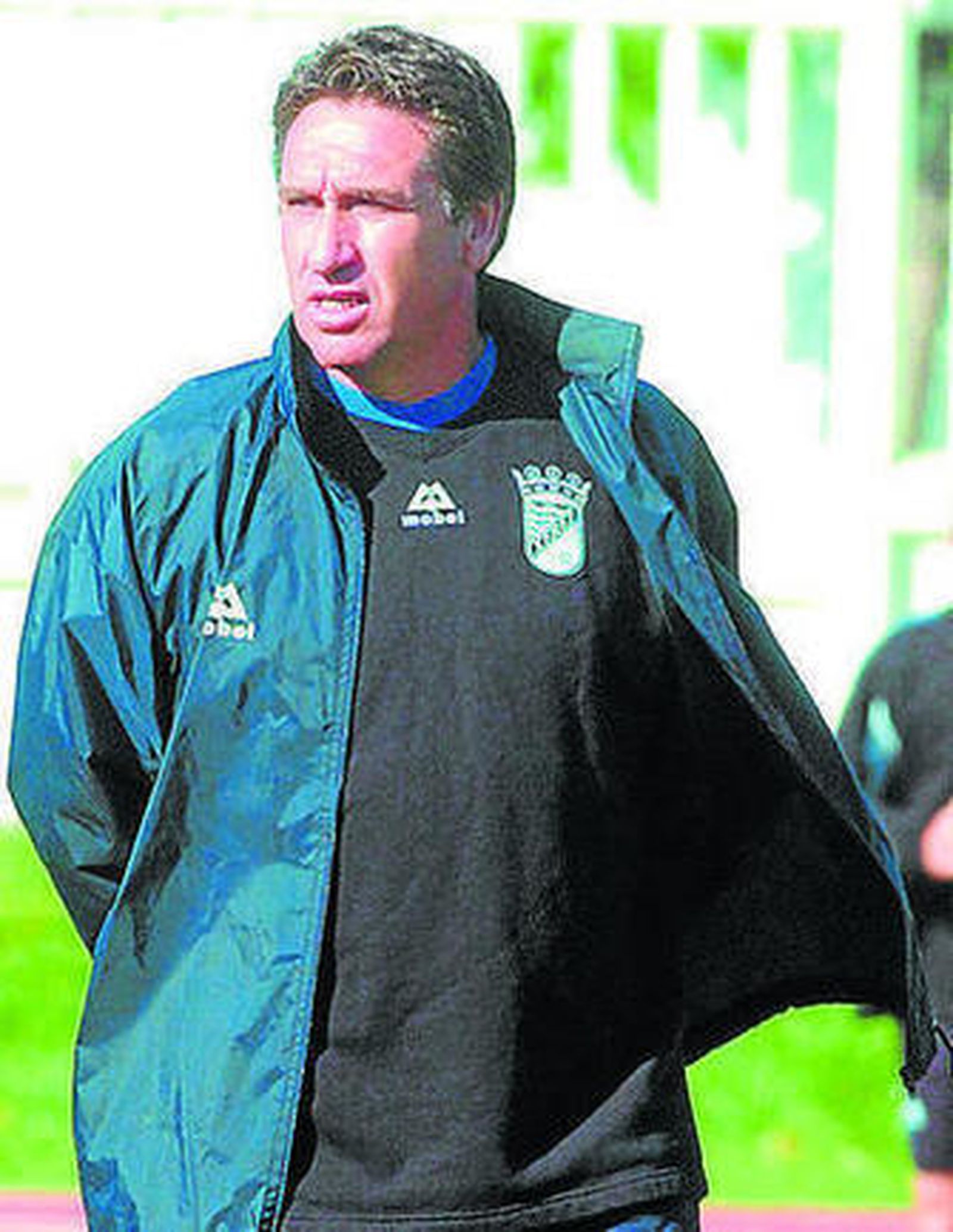 El técnico Boquerón Esteban.