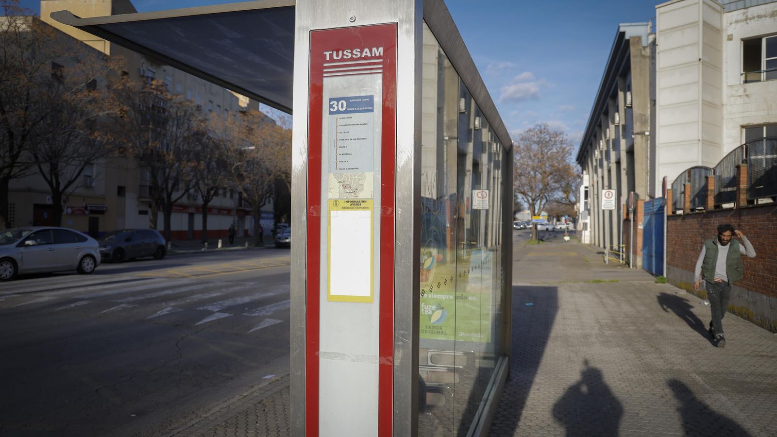 Una de las paradas eliminadas.