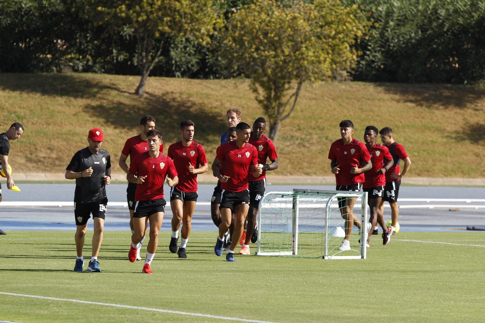 Fotogalería entrenamiento U.D. Almería