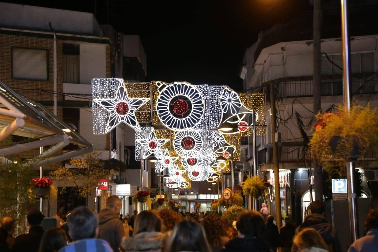 Un recorrido en fotografías por las luces de Navidad de Pozoblanco