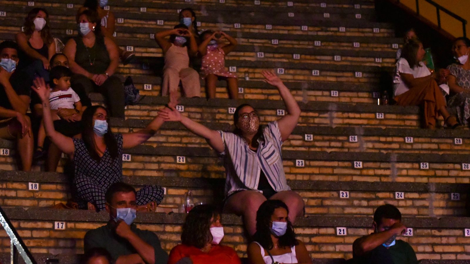 Las fotos del Homenaje al Rey León