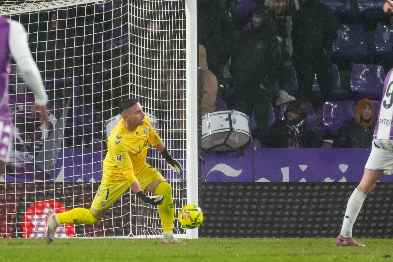El Real Valladolid-Málaga CF, en fotos