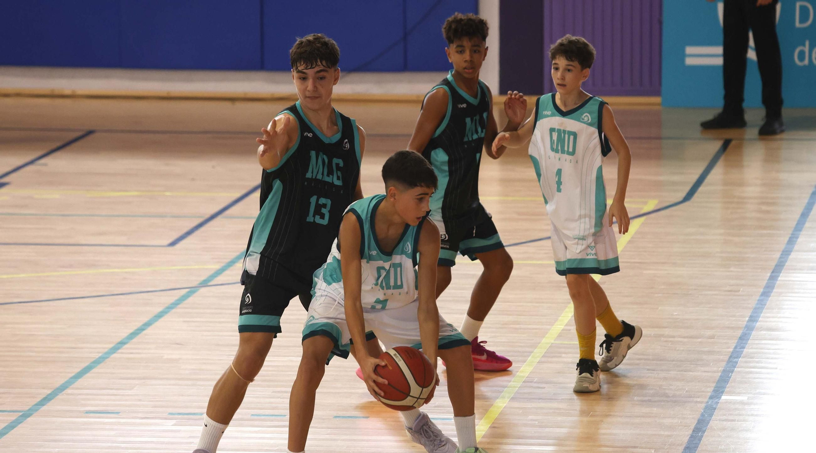 Las fotos de la segunda jornada del Campeonato de Andalucía infantil masculino de baloncesto, en La Línea