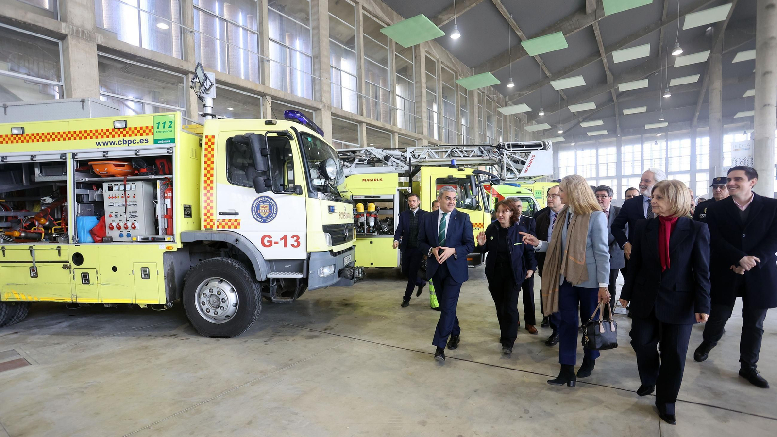 La Infanta Elena y la Alcaldesa de Jerez en la Inauguración de la XX Semana de la Prevención de Incendios Mapfre 2025 en Jerez