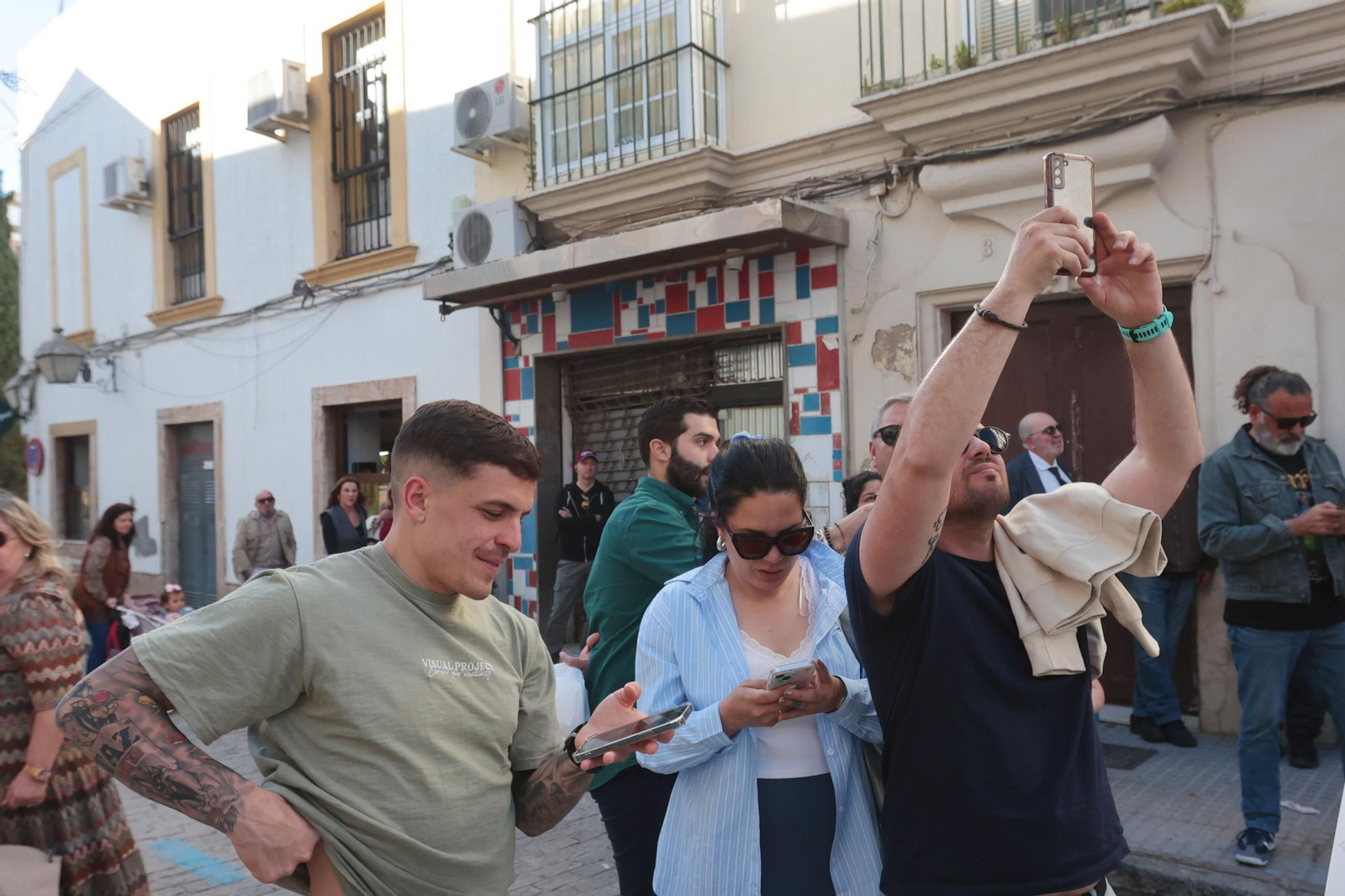Derrumbe en Jerez de una casa en el barrio de San Miguel