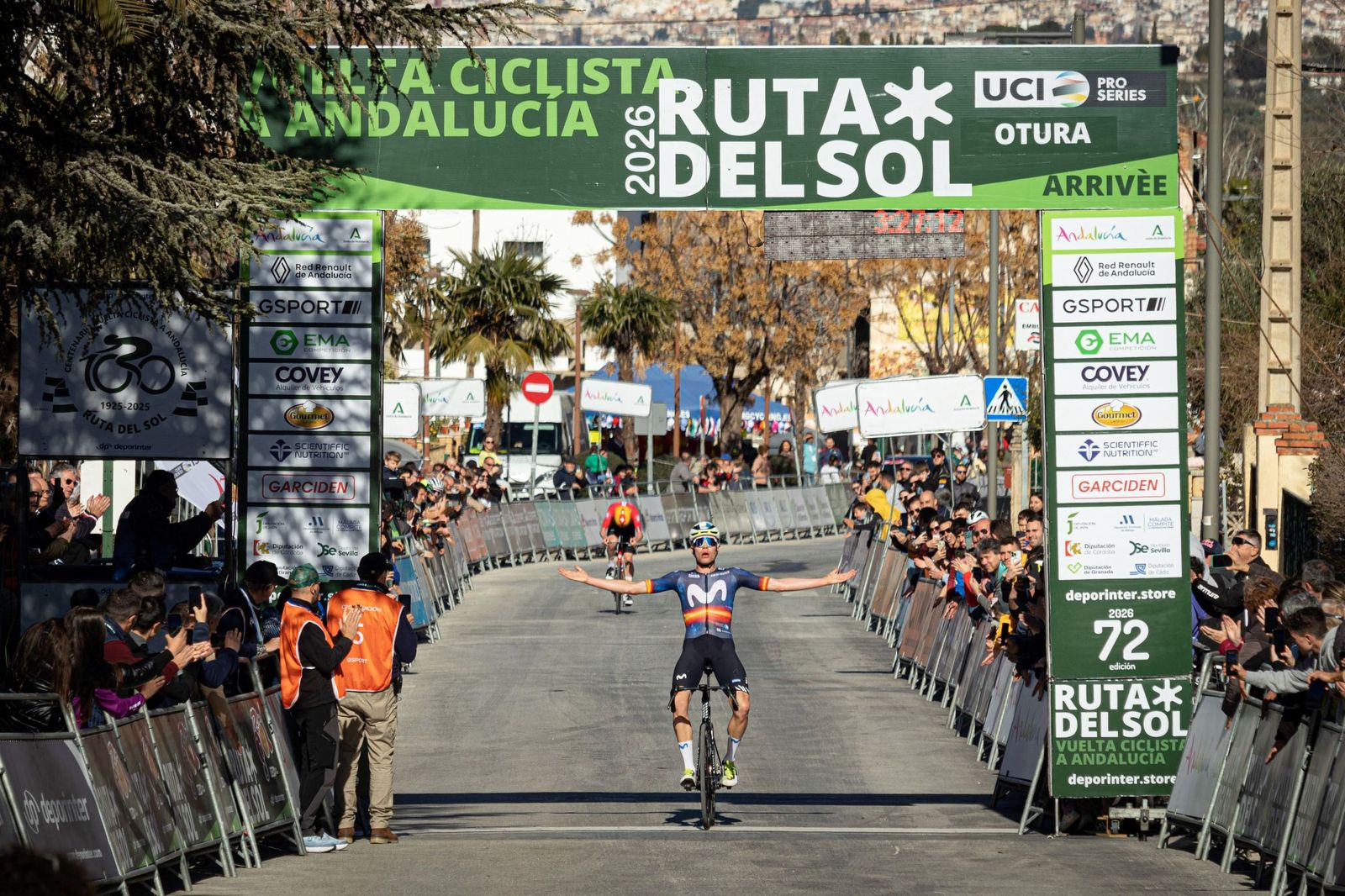 Las mejores imágenes de la segunda etapa de la Vuelta Andalucía - Ruta del Sol en Otura