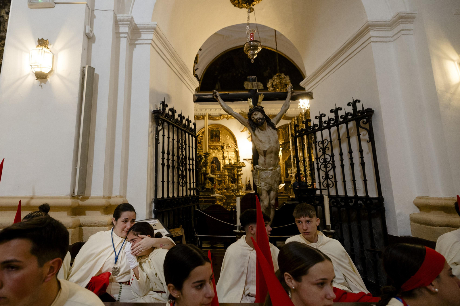 Las imágenes de la cofradía de las Penas en la Semana Santa de Cádiz de 2024