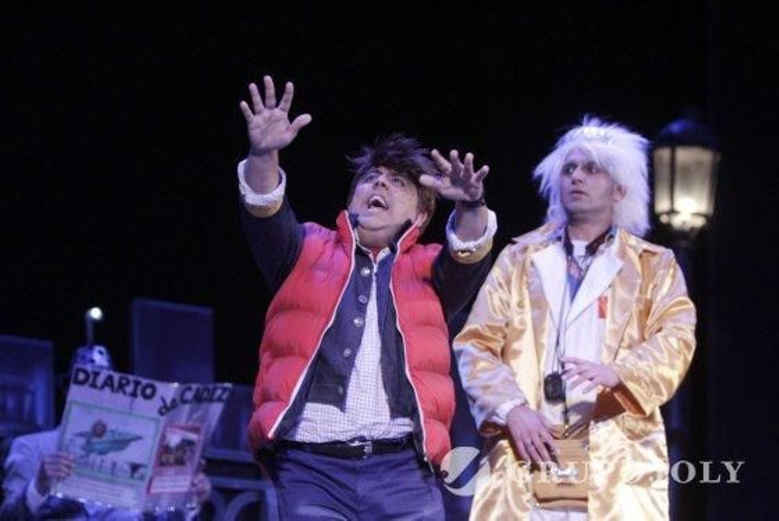 Los que siempre se pasan de tiempo.

Foto: Lourdes de Vicente · Fito Carreto