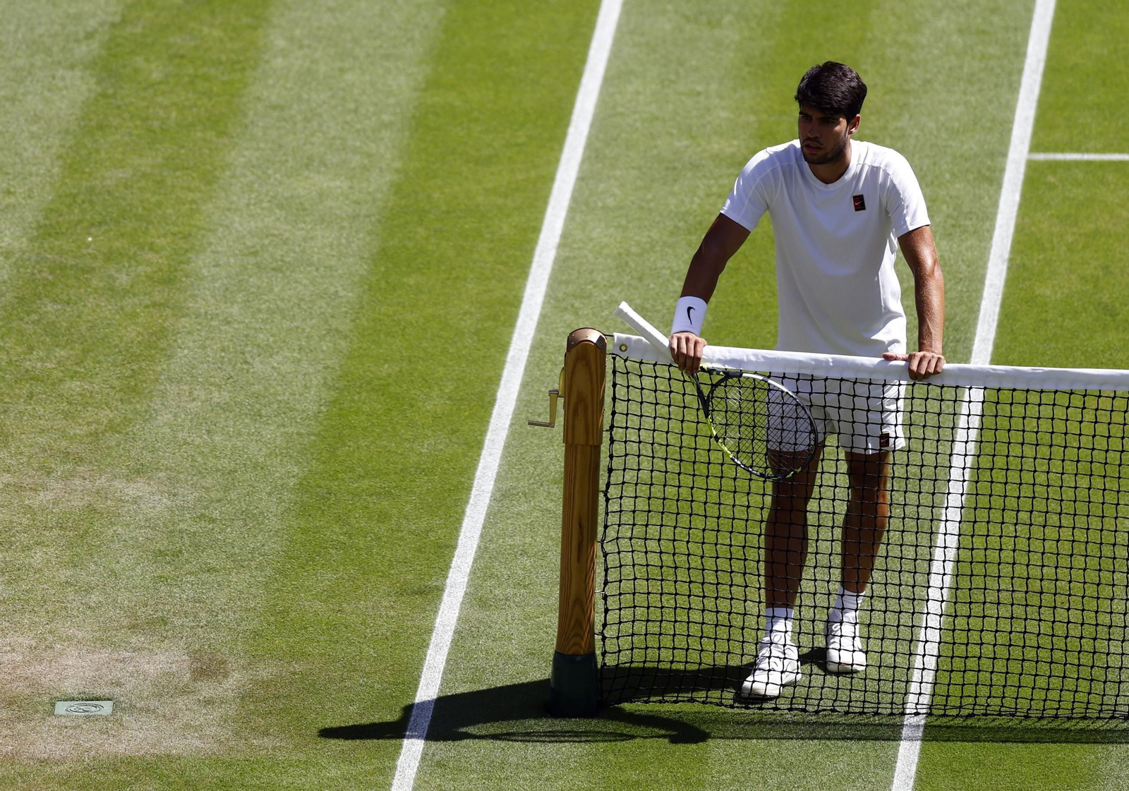 Las fotos del pase de Alcaraz a la final de Wimbledon Las fotos del pase de Alcaraz a la final de Wimbledon