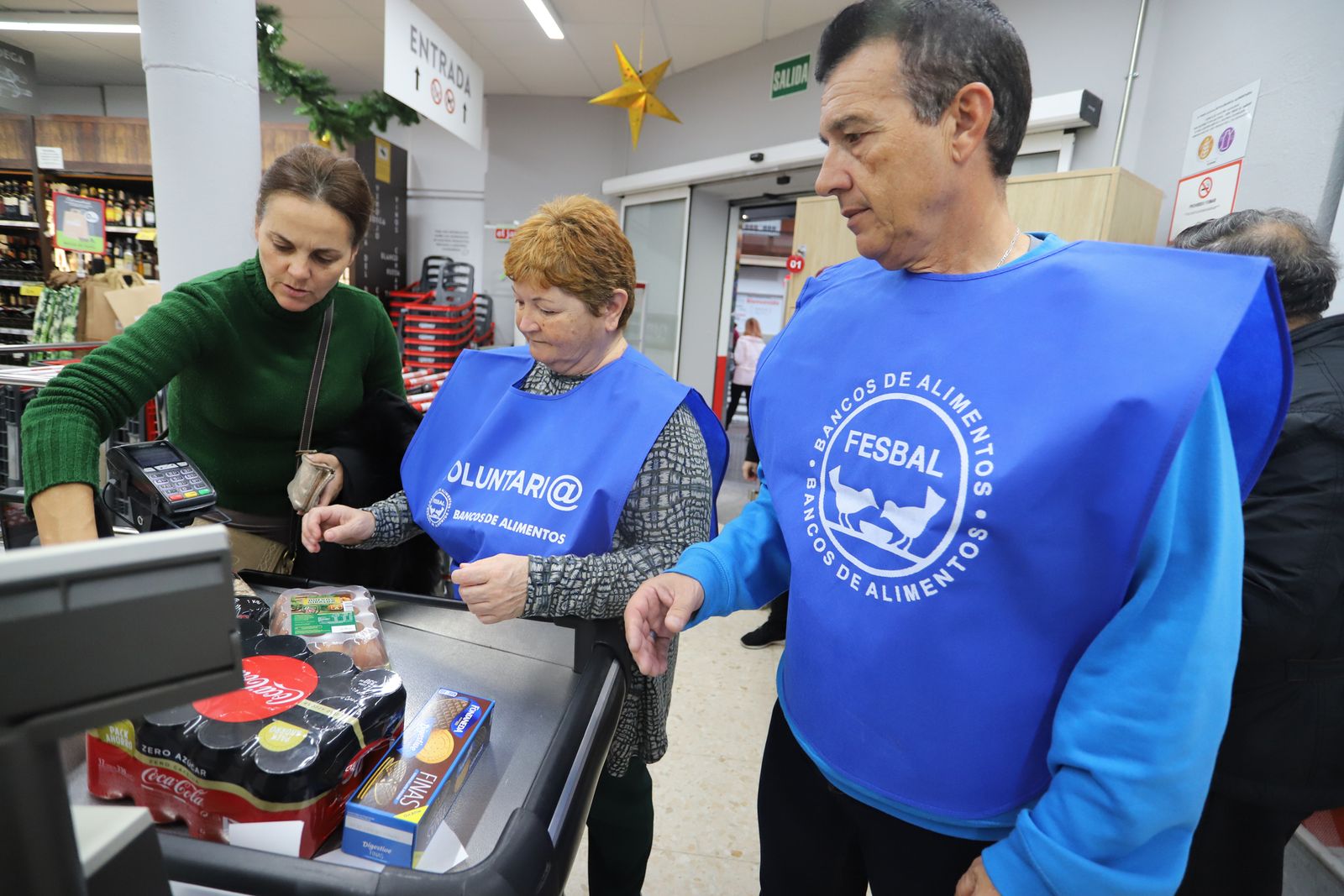 Imágenes de la gran Recogida del Banco de alimentos 2019