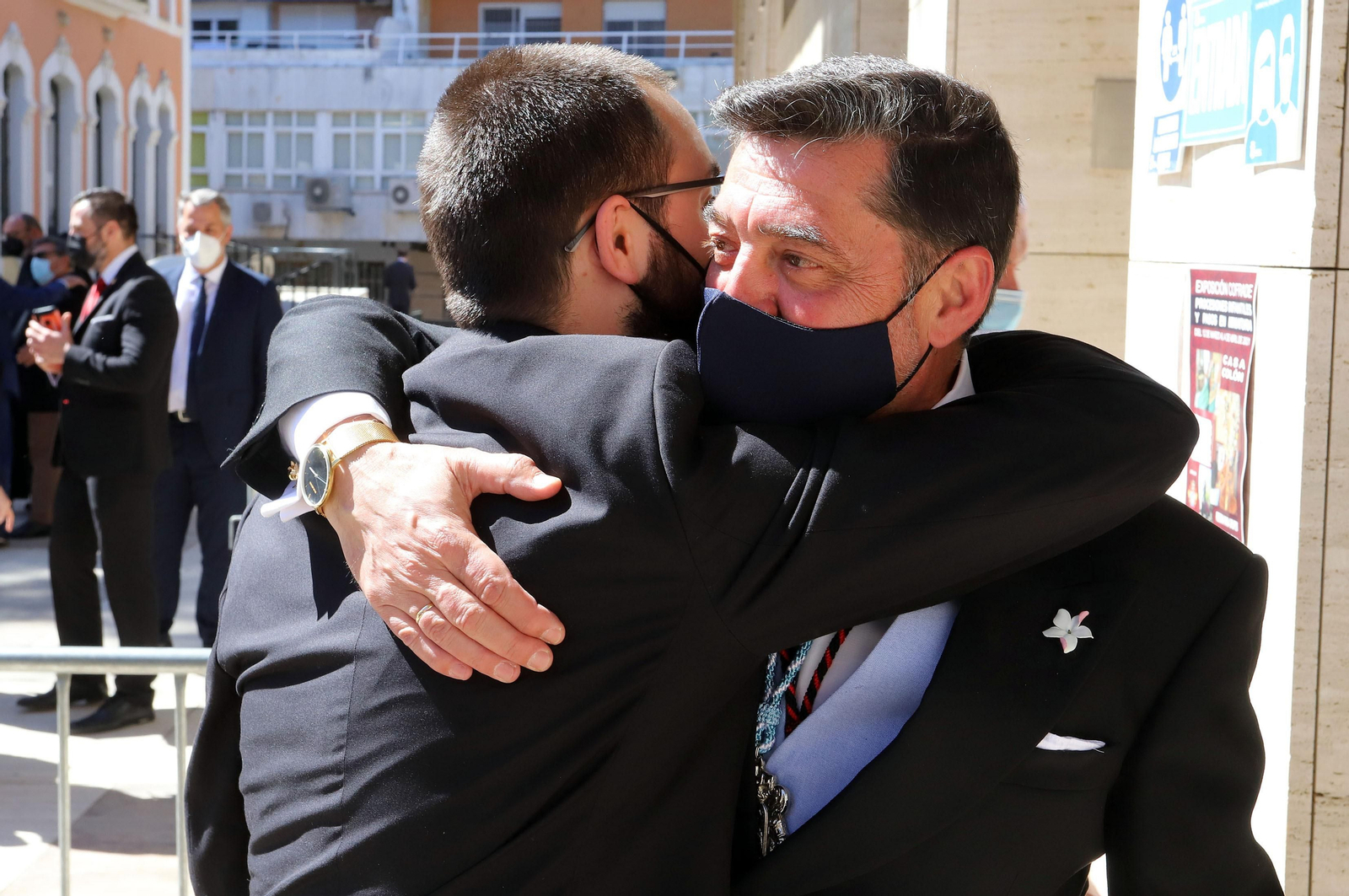 Imágenes del Pregón de la Semana Santa de Huelva 2021 de Eduardo Sugrañes