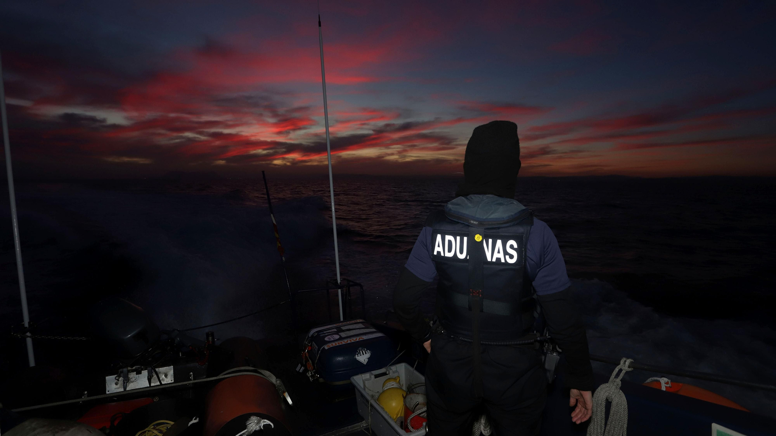 A bordo del 'Águila 2'