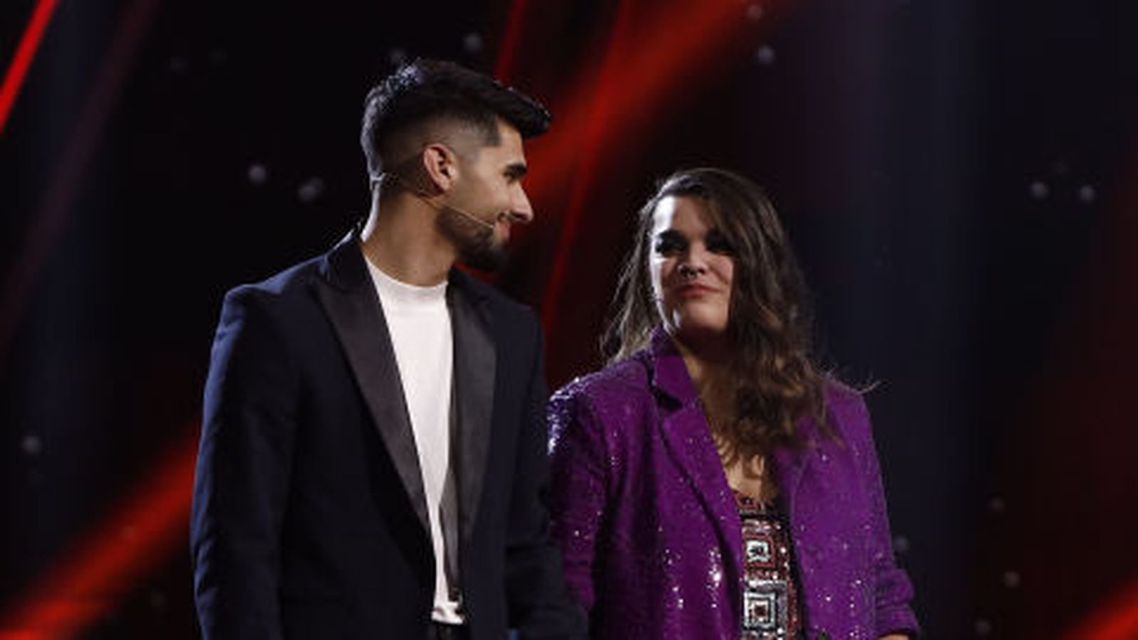 El malagueño Julio Benavente, segundo, con Inés Manzano, ganadora