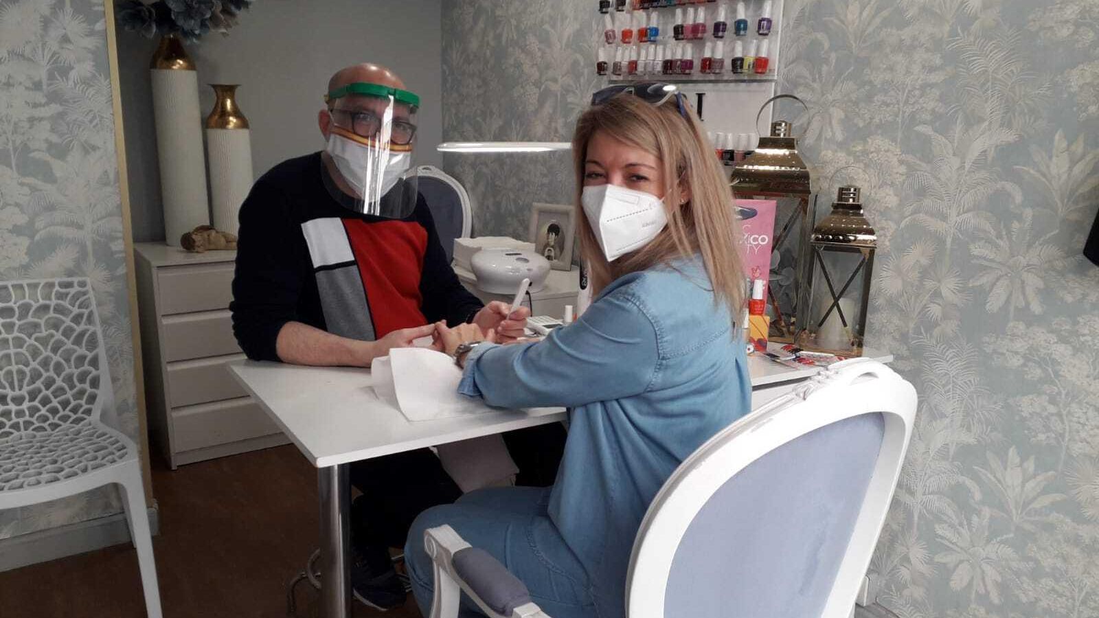 Taller de uñas de Giuseppe Pisani.