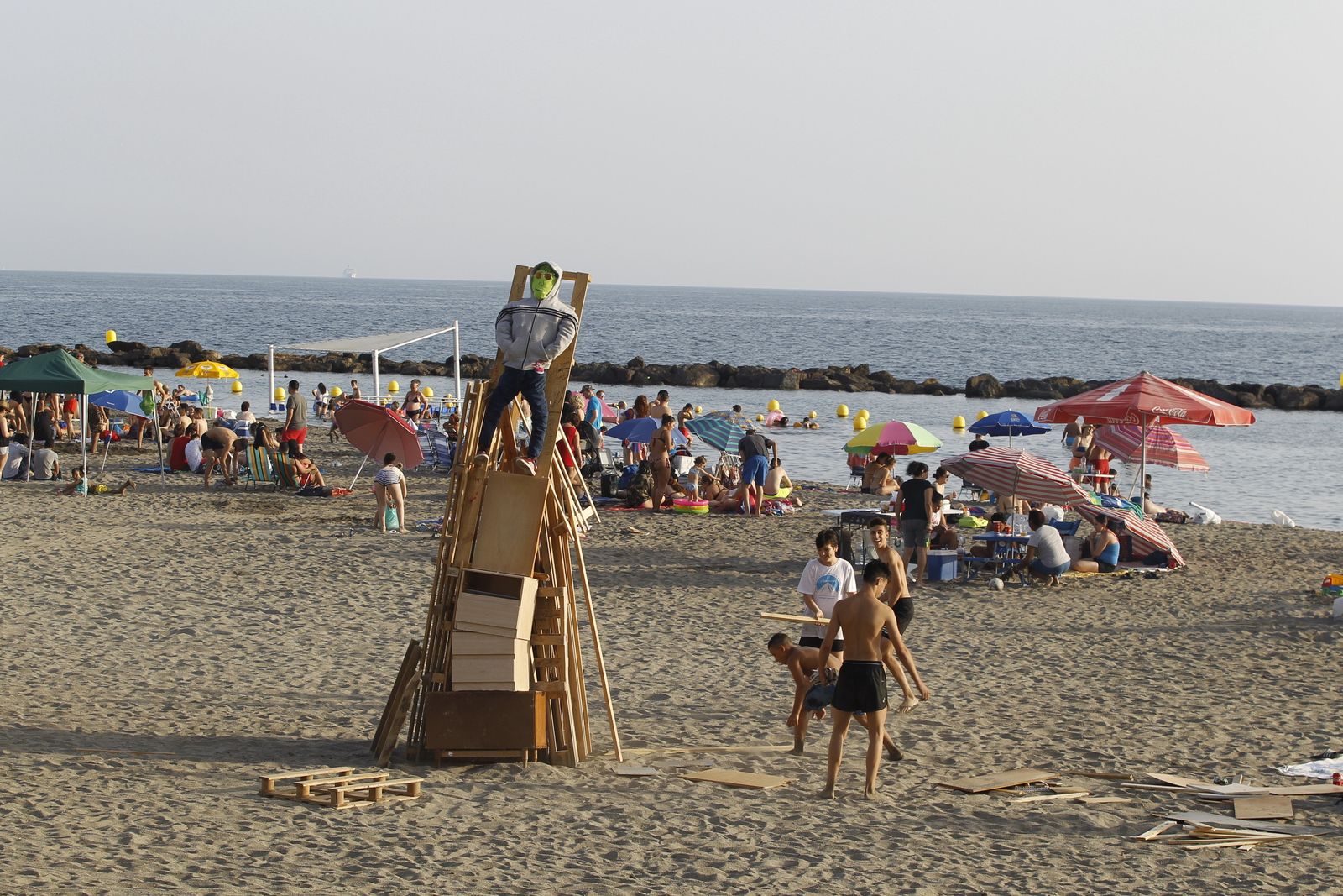 Fotogalería Noche de San Juan. El Zapillo. Almeria