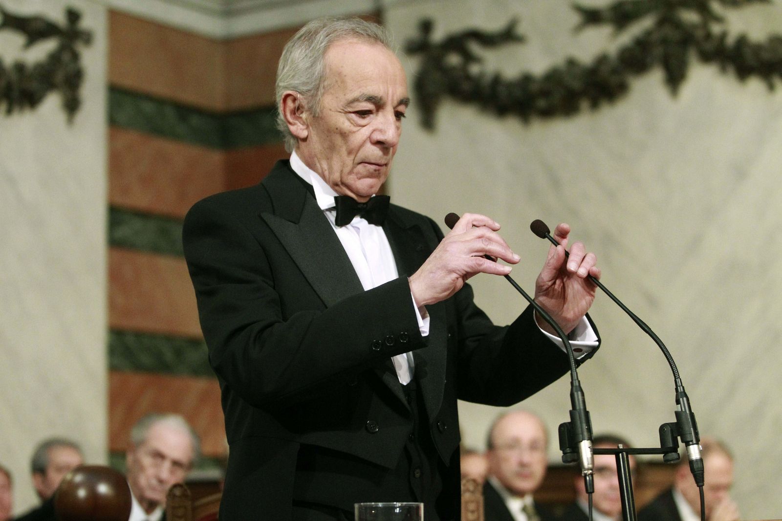 José Luis Gómez, en su ingreso en la RAE