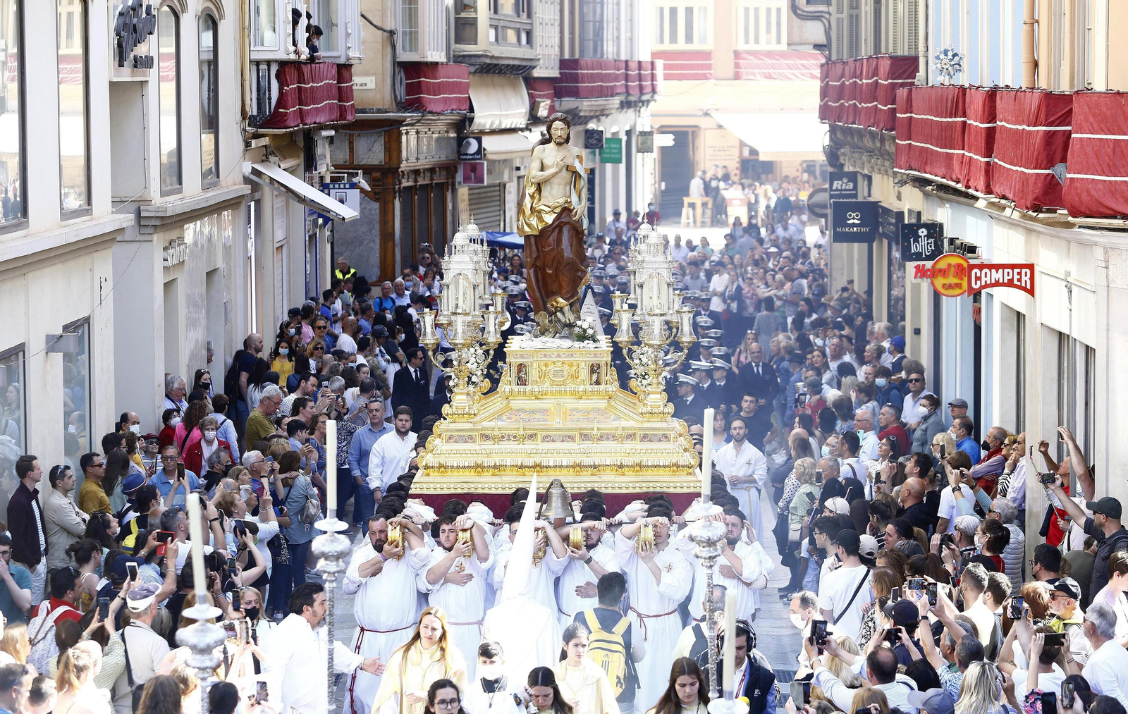 Las fotos del Domingo de Resurrección en Málaga Las fotos del Domingo de Resurrección en Málaga