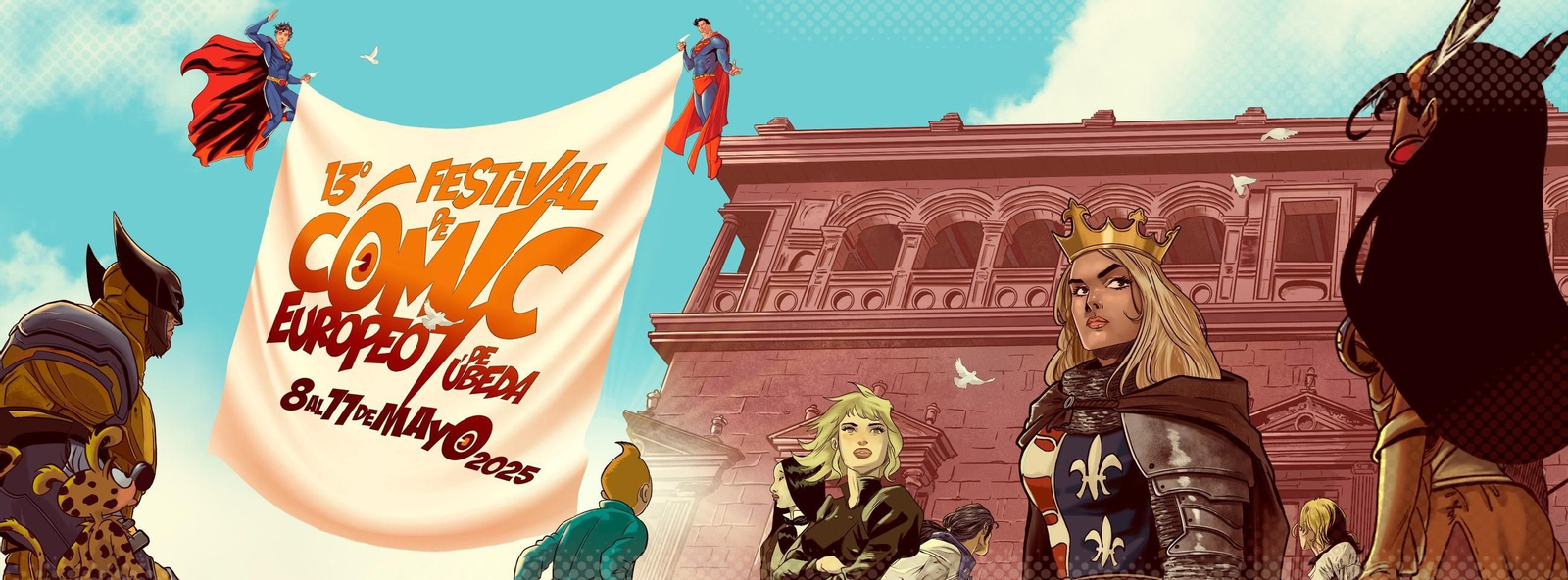 Úbeda se llena de autores y editoriales del mundo del cómic el próximo fin de semana.