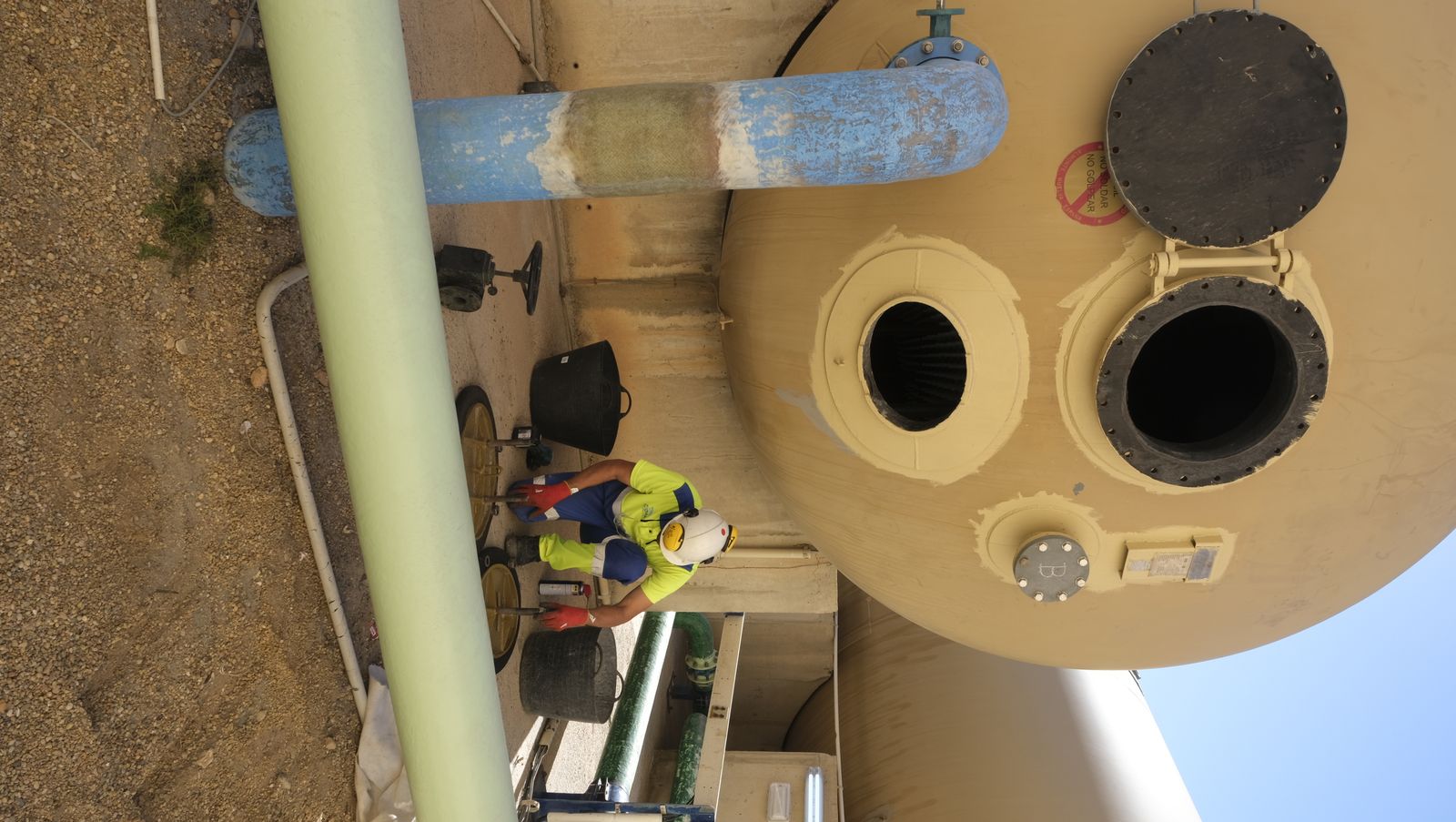 Visita a la desaladora Mar de Alborán.