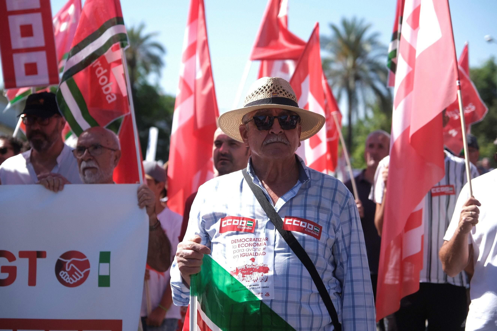 La manifestación del Primero de Mayo de Córdoba, en imágenes