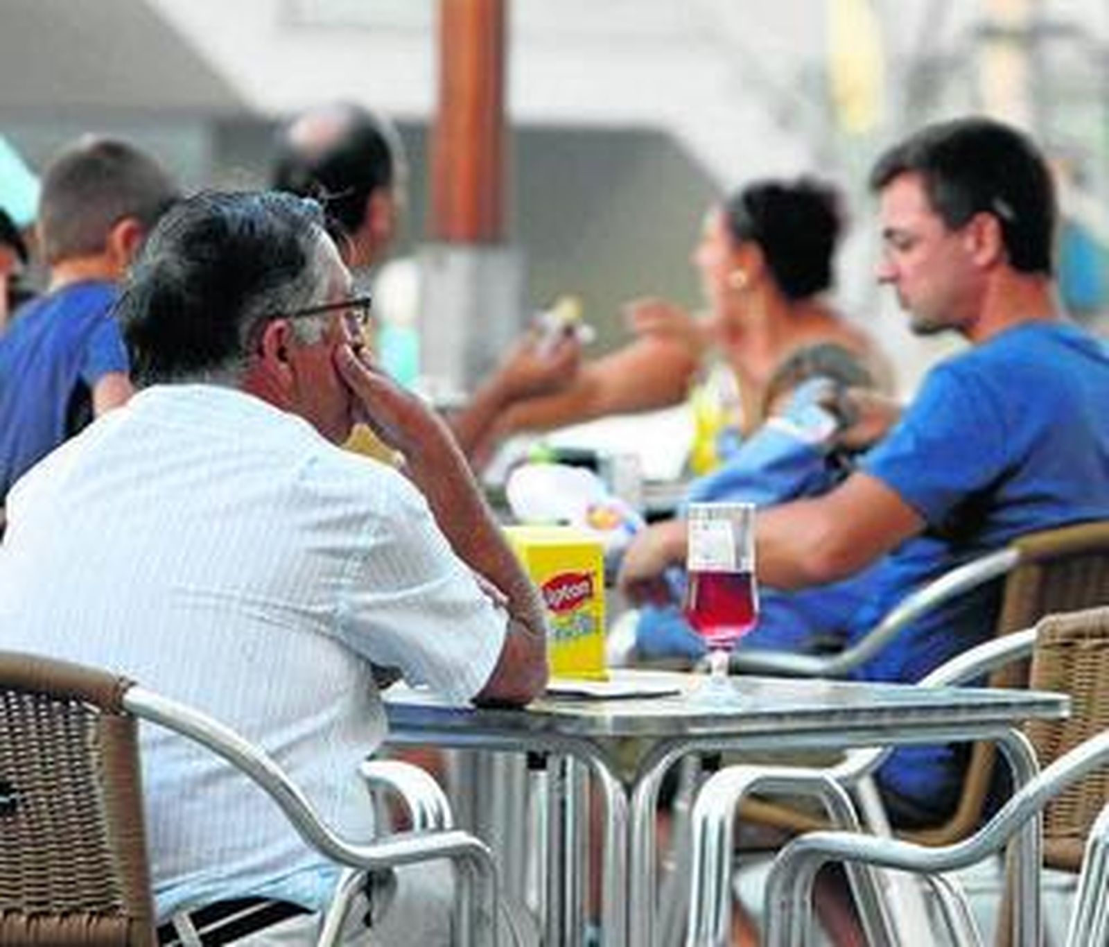 Las terrazas de la capital volverán a lucir buen ambiente.