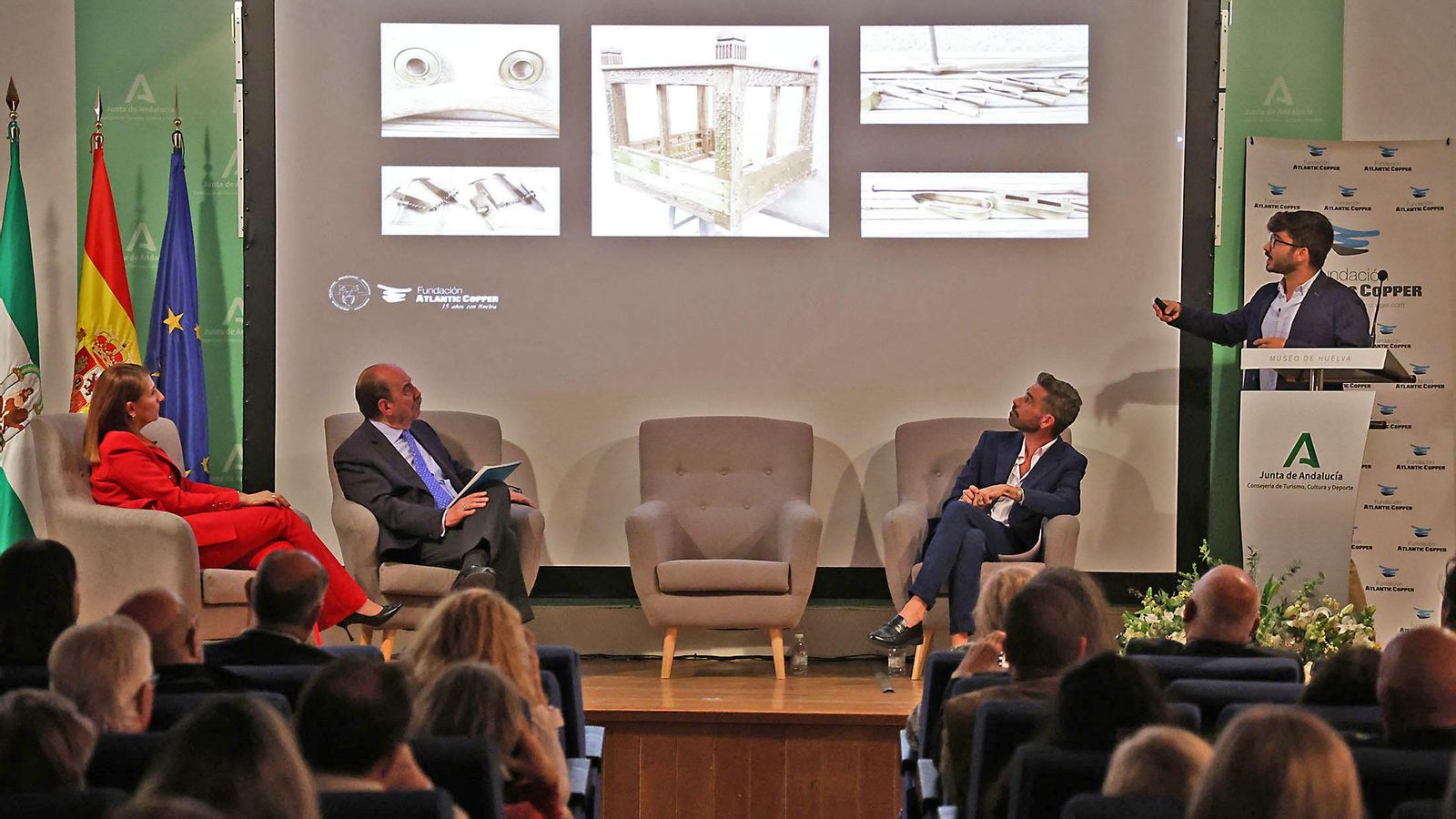 Presentación del proyecto de Recreación del Carro Tartésico y la exposición 'La Joya vida y eternidad en Tarteso'