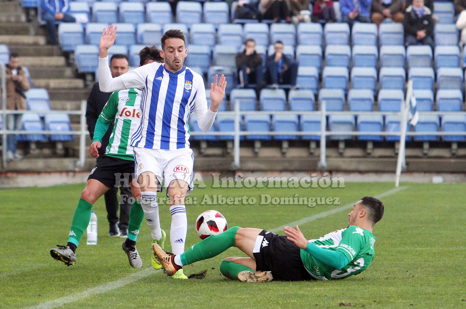 Recreativo de Huelva - At Sanluqueño, en imágenes