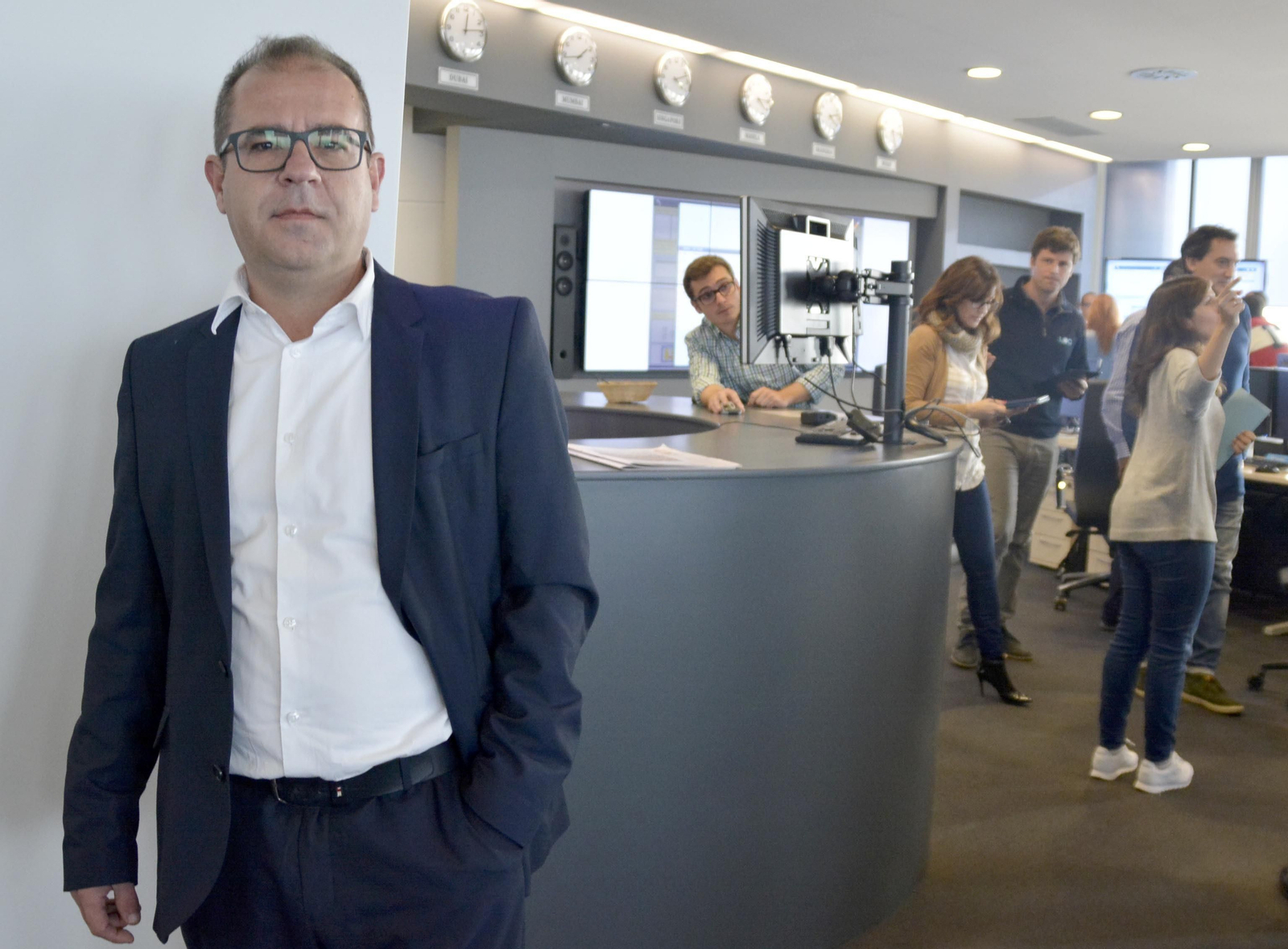 Carlos Arias, director general de las terminales gateway de APM Terminals en España.