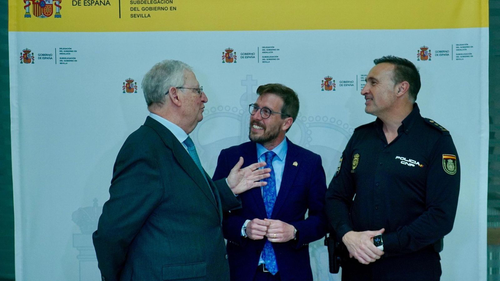 Francisco Vélez, Francisco Toscano y Ernesto López Ganfornina.