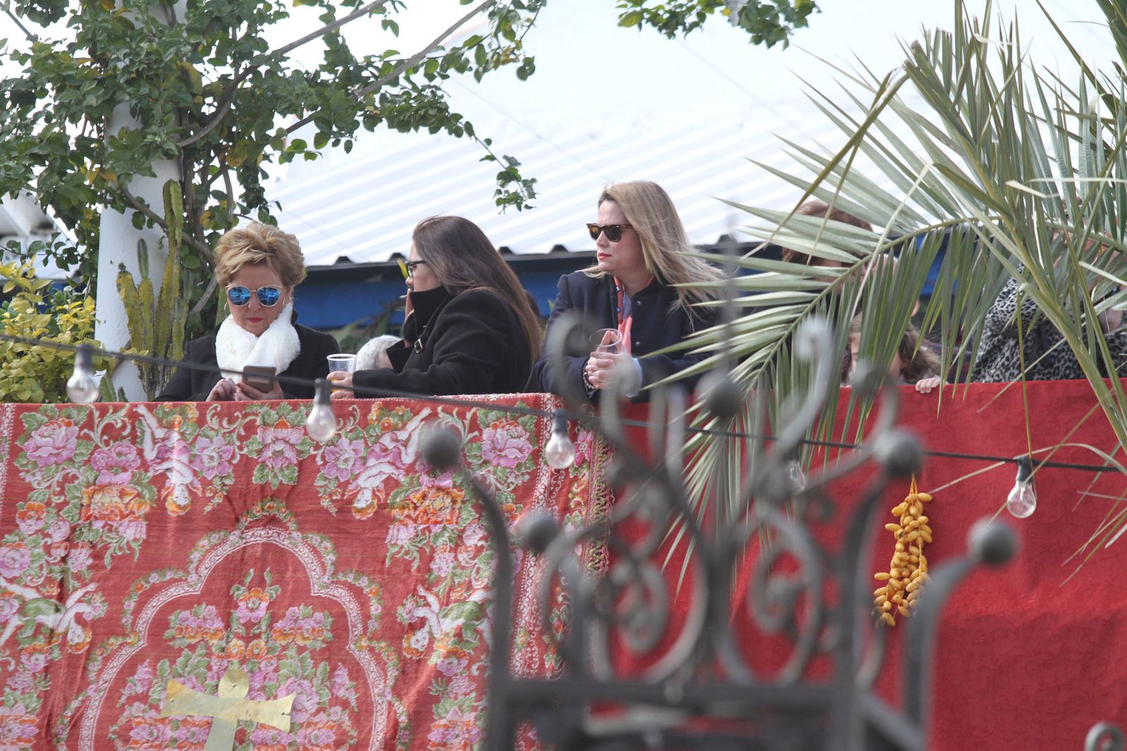 Imágenes de las tiradas en honor a San Antonio Abad en Trigueros