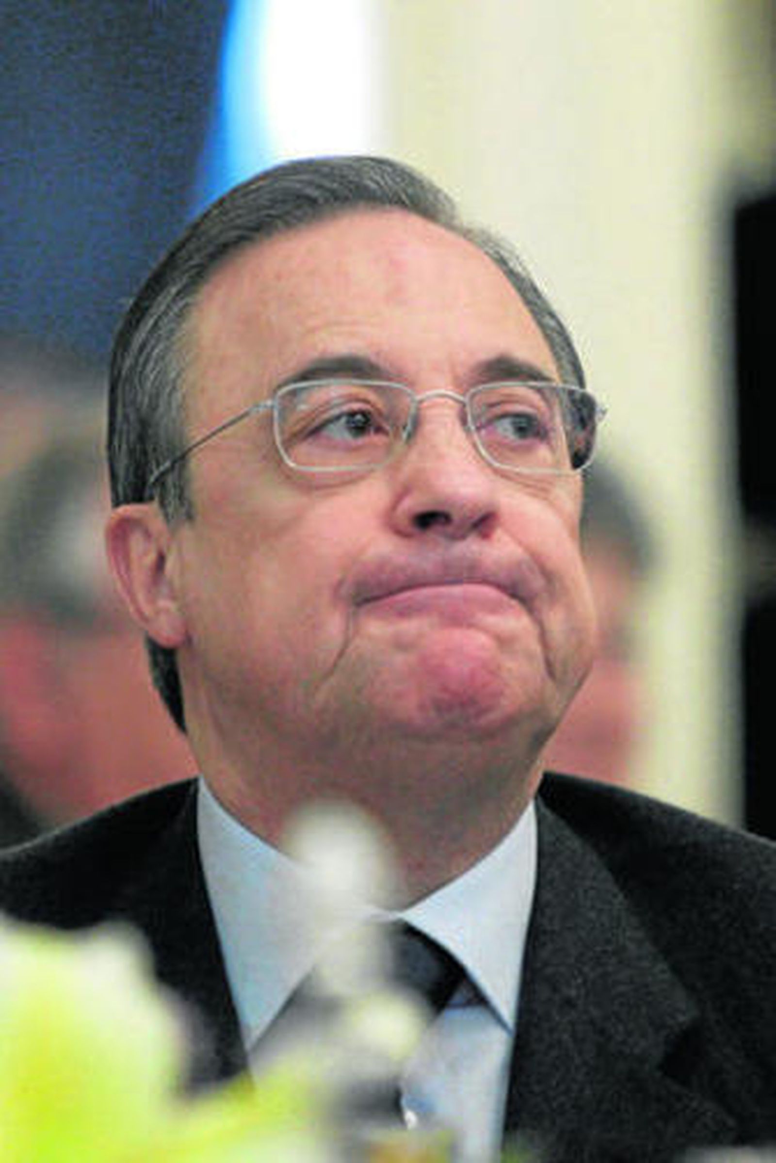 El presidente de ACS, Florentino Pérez.