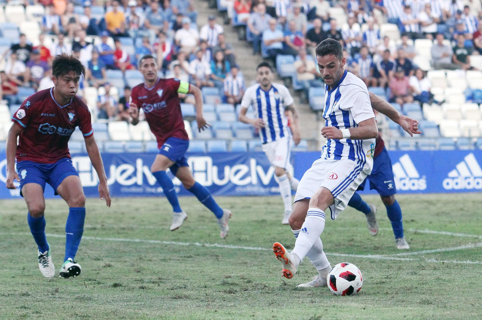 Imágenes del Recreativo de Huelva-Jumilla