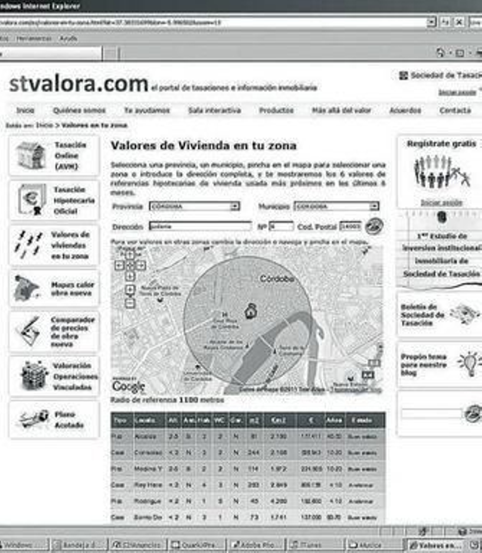 El valor de su piso en un click