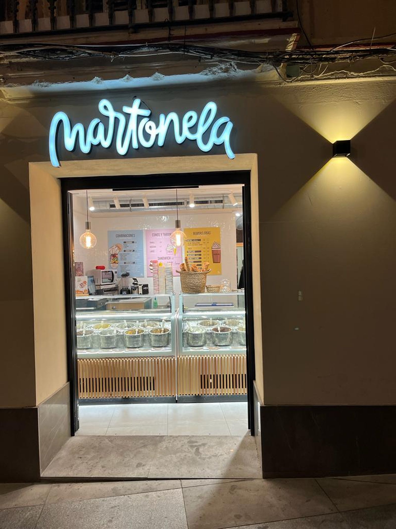 Otra heladería en la calle Ancha