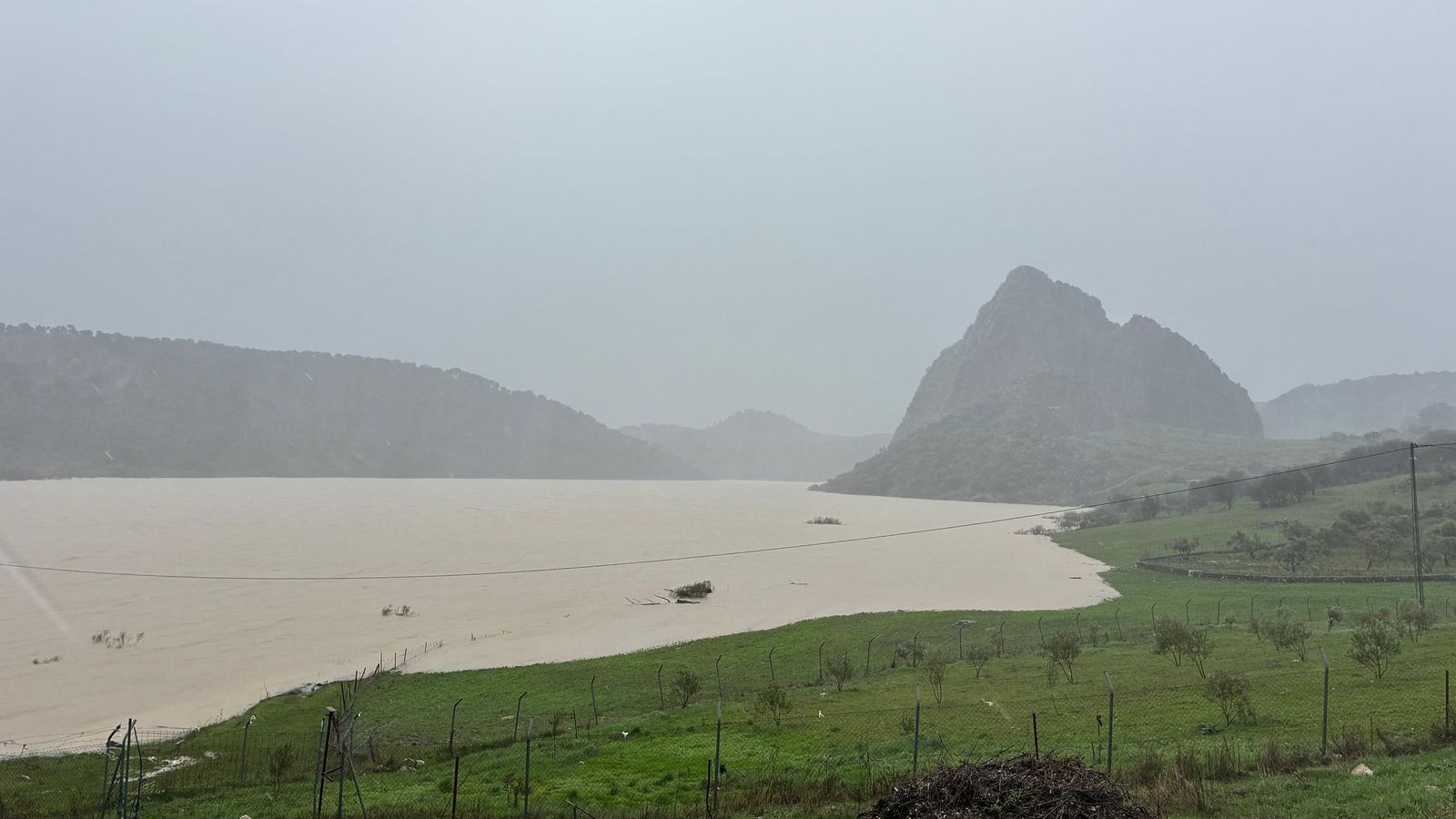 Situación actual de la presa de Montejaque.