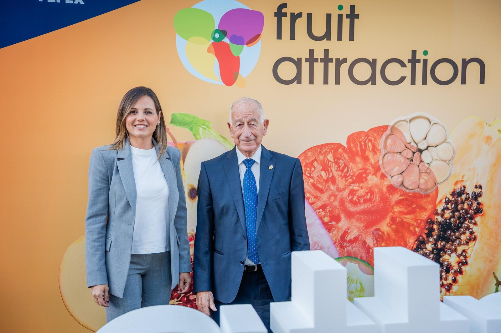 Gabriel Amat y Rocío Sánchez, presentes en Fruit Attraction 2025.