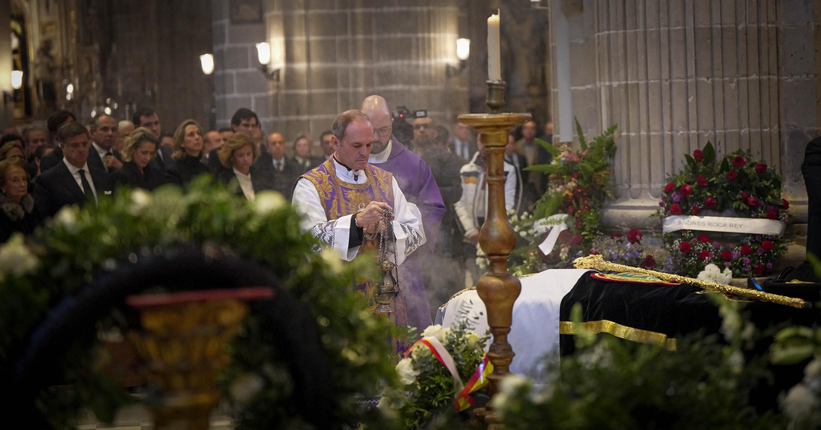Imágenes del funeral de Álvaro Domecq en la catedral de Jerez
