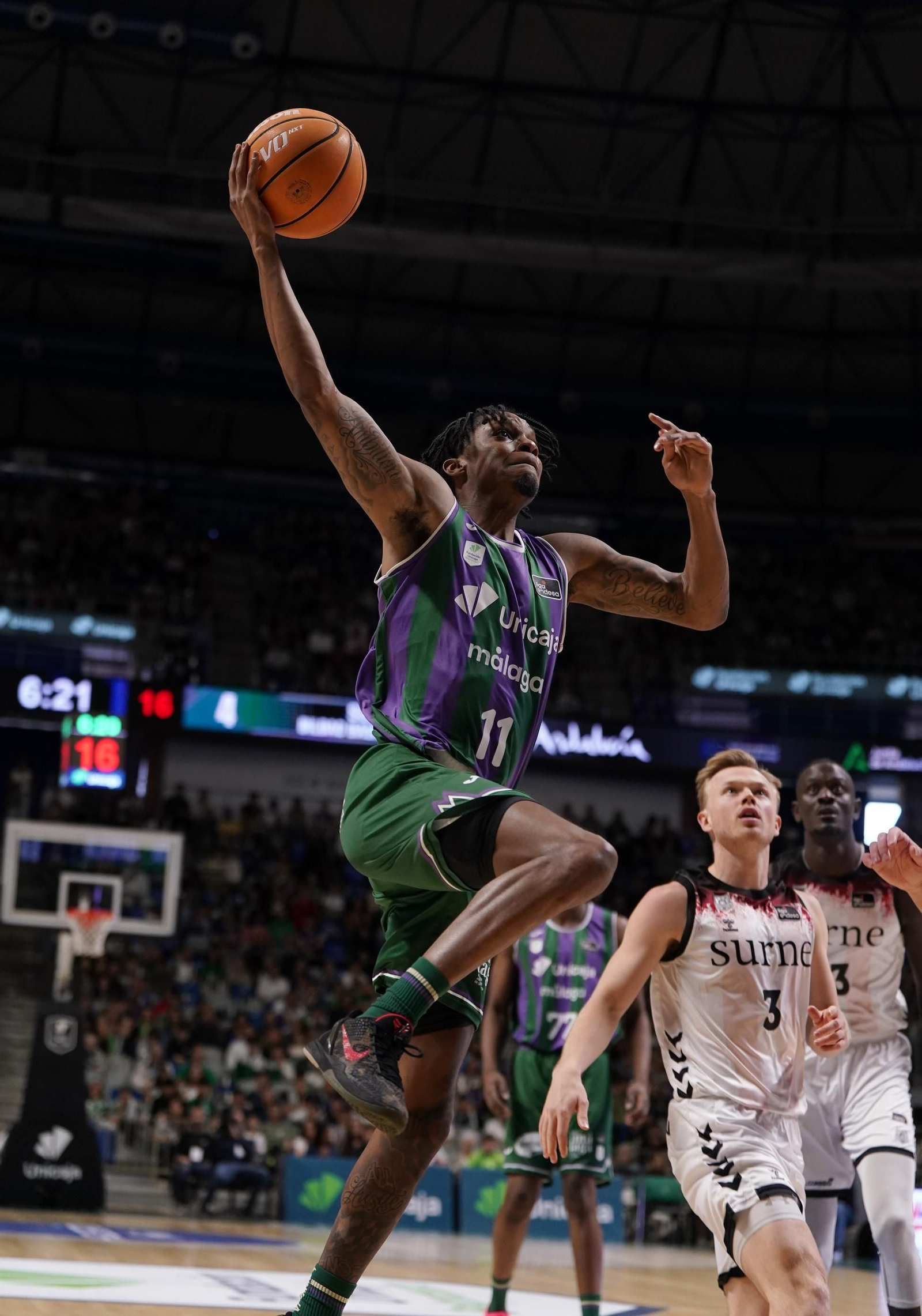 Unicaja-Surne Bilbao, en fotos
