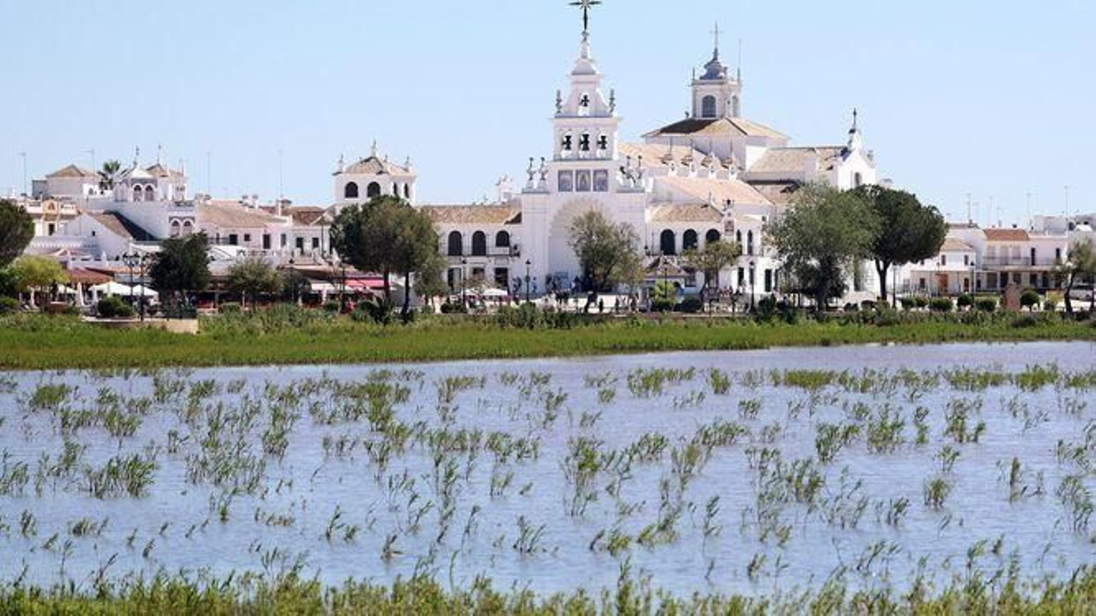 Imagen de la aldea del Rocío.