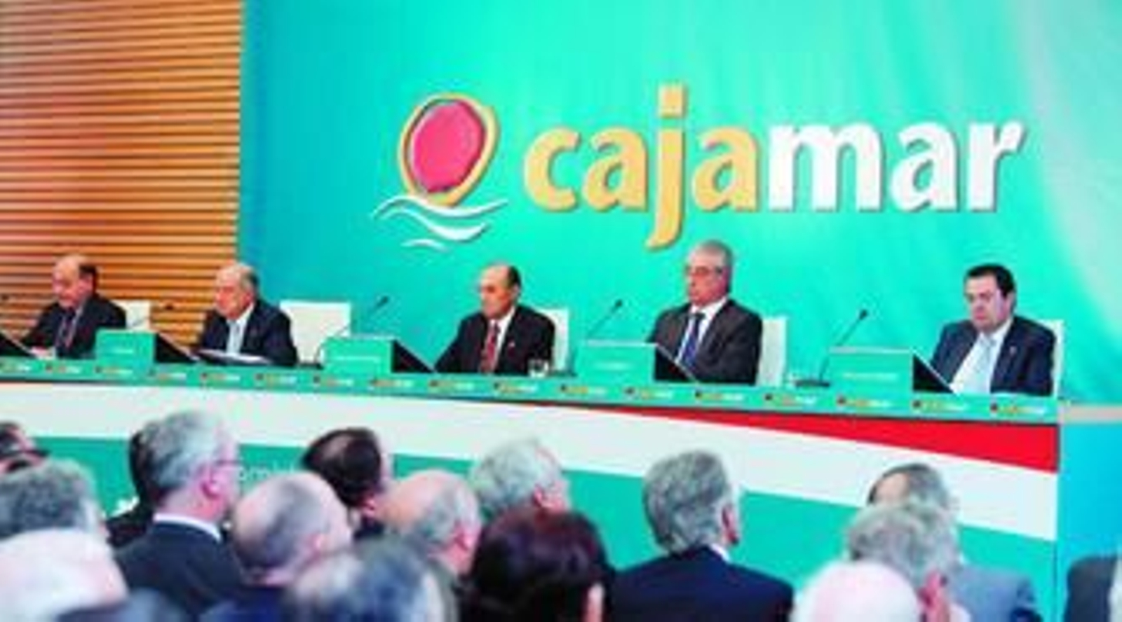 Imagen de la última Asamblea General de Cajamar, celebrada el pasado 5 de marzo.